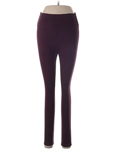 Pre-owned Motion 365 Made By Fabletics Active Pants In Burgundy
