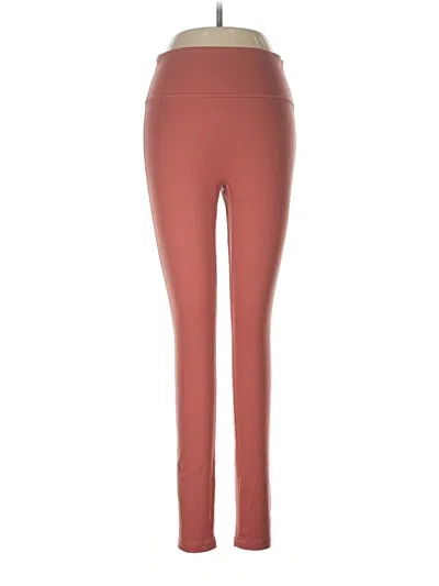 Pre-owned Motion 365 Made By Fabletics Active Pants In Burgundy