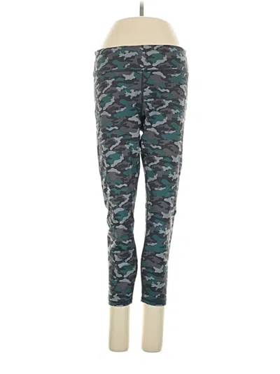 Pre-owned Motion 365 Made By Fabletics Active Pants In Green