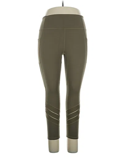 Pre-owned Motion 365 Made By Fabletics Active Pants In Green