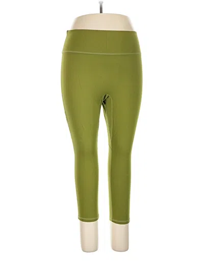 Pre-owned Motion 365 Made By Fabletics Active Pants In Green