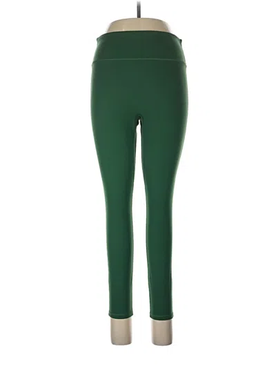 Pre-owned Motion 365 Made By Fabletics Active Pants In Green
