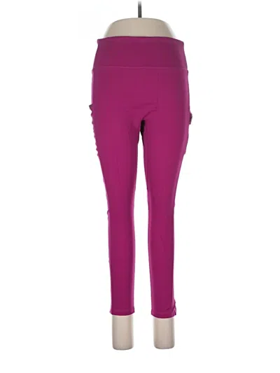 Pre-owned Motion 365 Made By Fabletics Active Pants In Purple