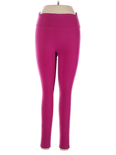 Pre-owned Motion 365 Made By Fabletics Active Pants In Purple