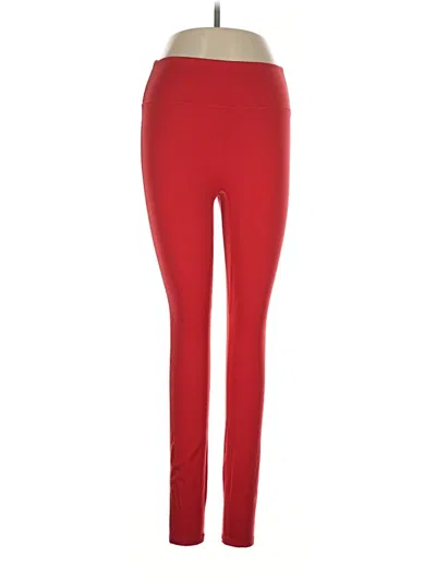 Pre-owned Motion 365 Made By Fabletics Active Pants In Red