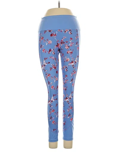 Pre-owned Motion 365 Made By Fabletics Leggings In Blue