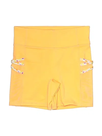 Pre-owned Motion 365 Made By Fabletics Shorts In Orange