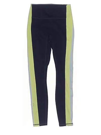 Pre-owned Motion 365 Made By Fabletics Kids' Track Pants In Blue
