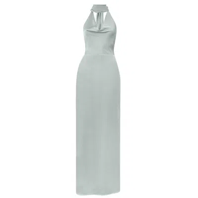 Motional Muse Women's Green / Grey / Blue Isabella Dress - Pale Green
