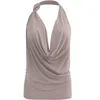 Motional Muse Women's Grey / Neutrals Munna Top - Dusty Pink In Gray