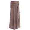 Motional Muse Women's Neutrals Bea Skirt - Dusty Wine In Red