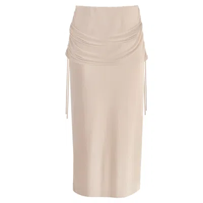 Motional Muse Women's Neutrals Ena Skirt - Beige