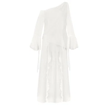 Motional Muse Women's Neutrals / White Simone Dress - White