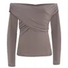 Motional Muse Women's Nina Top - Dusty Pink In Pink