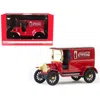 Motorcity Classics 1917 Ford Model T Cargo Van Coca-cola Red With Black Top 1 By 24 Diecast Model Car