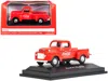 Motorcity Classics 1948 Ford F1 Pickup Truck "coca-cola" Red 1/72 Diecast Model Car By
