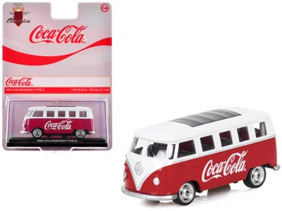 Motorcity Classics 1963 Volkswagen Type 2 Van "coca-cola" Red And White 1/50 Diecast Model By