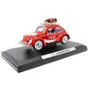 Motorcity Classics 1966 Volkswagen Beetle Red Enjoy Coca-cola With Roof Rack & Accessories 1-24 Diecast Model Car