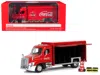 Motorcity Classics Beverage Delivery Truck "coca-cola" With Handcart And 4 Bottle Cases 1/50 Diecast Model By Motorcity