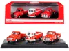 Motorcity Classics Classic Pickups Gift Set Of 3 Pickup Trucks "coca Cola" 1/72 Diecast Model Cars By Motorcity Classic