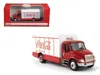 Motorcity Classics Coca-cola Beverage Truck Red And White 1/87 Diecast Model By