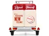 Motorcity Classics Travel Trailer Cream With Red Top "pause And Refresh Yourself Drink Delicious Coca-cola" 1/24 Diecas