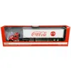 Motorcity Classics Truck Tractor With 53 Ft. Trailer Drink Coca-cola Red & White 1 By 50 Diecast Model