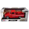 Motormax 1-24 Maxx Design American Classics Series Diecast Model Car For 1966 Chevrolet C10 Fleetside Pickup  In Red
