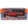 Motormax 1-24 Scale Diecast 1978 Ford Bronco Ranger Xlt With Spare Tire Timeless Legends Series Model Car Bla