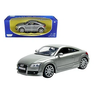 Motormax 1 By 18 2007 Audi Tt Coupe Grey Diecast Car Model