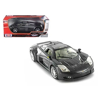 Motormax 1 By 18 Chrysler Me Four Twelve Concept Diecast Model Car, Gray In Black
