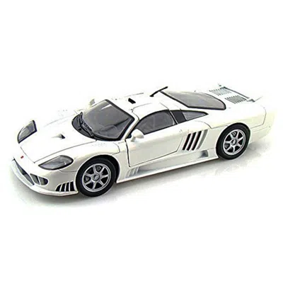 MOTORMAX 1 BY 18 SALEEN S7 DIECAST MODEL CAR, WHITE