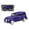 Motormax 1 By 24 1940 Ford Sedan Delivery Diecast Car Model - Purple