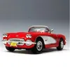 Motormax 1 By 24 1959 Chevrolet Corvette Diecast Model Car, Red