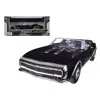 Motormax 1 By 24 1967 Chevrolet Camaro Ss Convertible Diecast Car Model - Burgundy