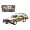 Motormax 1 By 24 1979 Chrysler Lebaron Town & Country Diecast Model Car - Cream