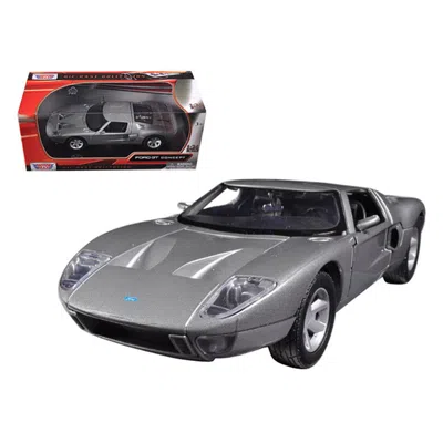 MOTORMAX 1 BY 24 FORD GT DIECAST CAR MODEL, SILVER