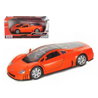 MOTORMAX 1 BY 24 VOLKSWAGEN NARDO W12 DIECAST CAR MODEL - ORANGE