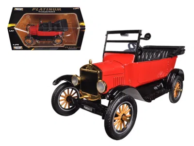 Motormax 1925 Ford Model T Touring Red 1/24 Diecast Model Car By
