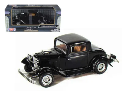 Motormax 1932 Ford Coupe Black 1/24 Diecast Model Car By