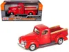 Motormax 1940 Ford Pickup Truck Red 1/24 Diecast Model Car By  In Red