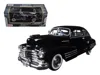 Motormax 1948 Chevrolet Aerosedan Fleetline Black 1/24 Diecast Model Car By