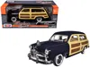 Motormax 1949 Ford Woody Wagon Dark Blue 1/24 Diecast Model Car By  In Multi