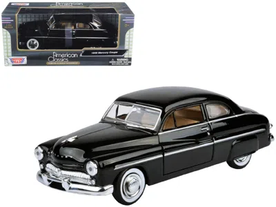 Motormax 1949 Mercury Black 1/24 Diecast Model Car By