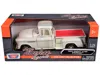 Motormax 1955 Chevrolet 3100 Stepside Pickup Truck Cream With White Interior "timeless Legends" Series 1/24 D