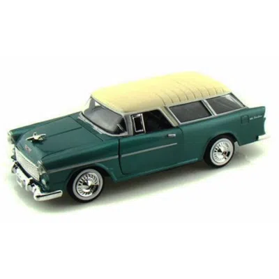Motormax 1955 Chevrolet Bel Air Model Car, Green