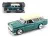 Motormax 1955 Chevrolet Nomad Green 1-24 Diecast Model Car