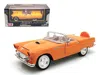 Motormax 1956 Ford Thunderbird Orange 1-24 Diecast Car Model
