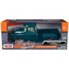 Motormax 1957 Chevrolet 3100 Stepside Pickup Truck Metallic Timeless Legends Series 1-24 Scale Diecast Model 