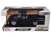 Motormax 1958 Chevrolet Apache Fleetside Pickup Black "maxx Design" "american Classics" Series 1/24 Diecast M In Black